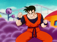 Gohan fighting deals stance