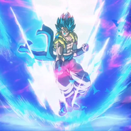 Gogeta Super Saiyan Blue in "Dragon Ball Super: Broly".