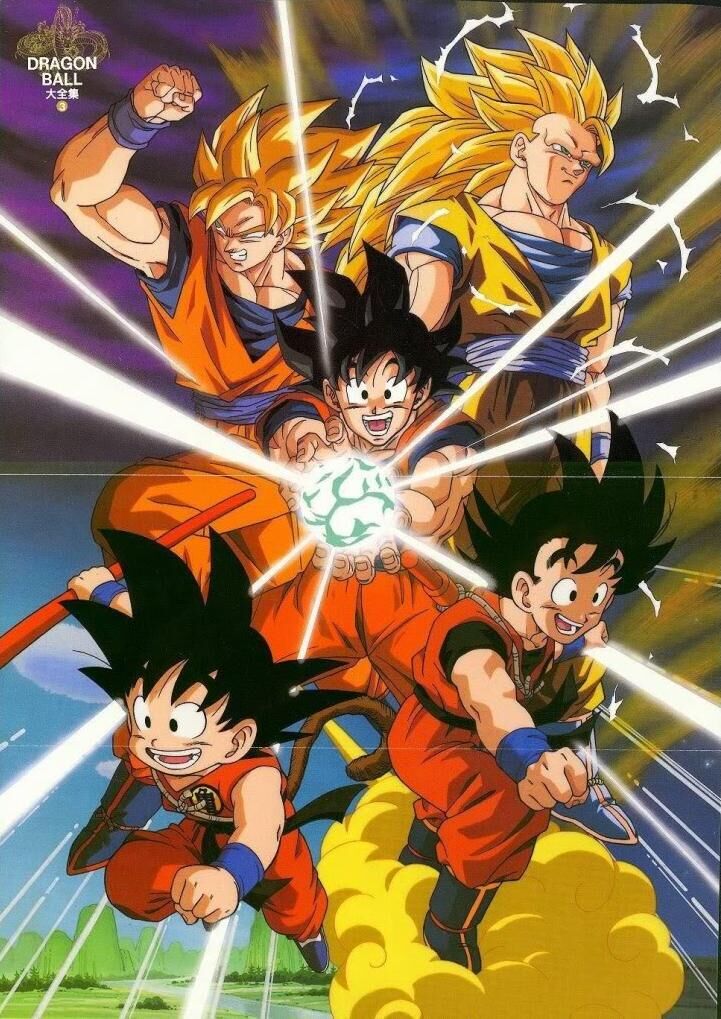 DB Classic Scenario  Dragon ball gt, Dragones wallpaper, Dragones