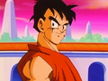 Yamcha smiling