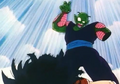 An enraged Piccolo finishes off Raditz once and for all