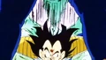 Zarbon knocks Vegeta downwards
