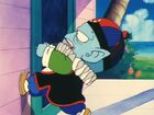 Pilaf trying to break into Roshi's house