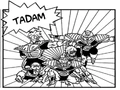 The Ginyu Force in The Return of Son Goku and Friends! manga