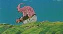 Super Buu on a hill