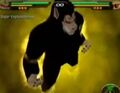 Great Ape Goku prepares a Super Explosive Wave