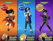 Super Class-Up Saiyan femeninas