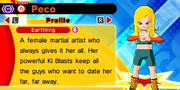 DB Fusions Female Earthling Peco (Character Profile)