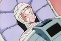 A heavily inured Goku in the hospital