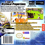 Carátula trasera del 2 en 1 - Dragon Ball Z: The Legacy of Goku I y II.