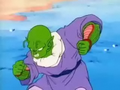 A Warrior-type Namekian lines up a punch