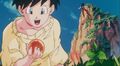 Videl finds a Dragon Ball in Wrath of the Dragon