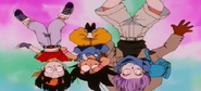 Goku falla al hacer la Teletransportación.