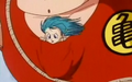 Bulma in Goku's shirt