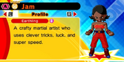 DB Fusions Female Earthling Jam (Character Profile)