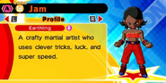 Female Earthling Jam in Dragon Ball Fusions
