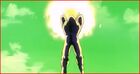 Vegeta prepares his energy blast