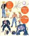 Watagash and Barry Kahn's various Heteromorphism forms after merging him by Tadayoshi Yamamuro