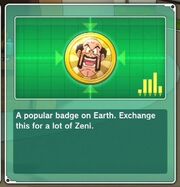 DBXV Hercule Badge (Super Rare) Material Item 4