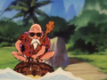 Roshi returning to Kame House