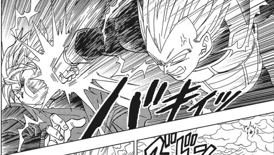 Vegeta god e goku black ssj2 no mangá. 2 parte