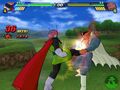 Great Saiyaman kicking Dabura