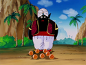 Mr. Popo with the seven Dragon Balls