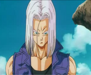 Trunks del Futuro en la película.