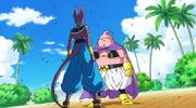 Beerus vs Majin Bu