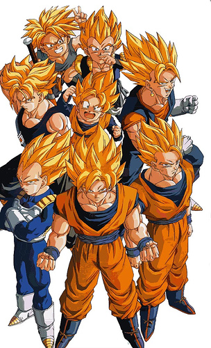 Super Saiyan Dragon Ball Wiki Fandom - dragon ball ultimate roblox all hair transforming into ssj