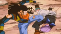 Super 17 kicks Trunks in the gut