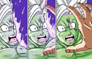 Zamas Fusión siendo atacado - Destruir de Goku