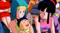 Bulma, Trunks, Chi-Chi