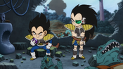 Broly Young Vegeta and Raditz