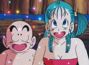 BulmaAndKrillinBlue