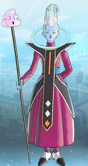 DBXV2 Whis (Partner Customization) Gift - Poo Staff (Special Costume)