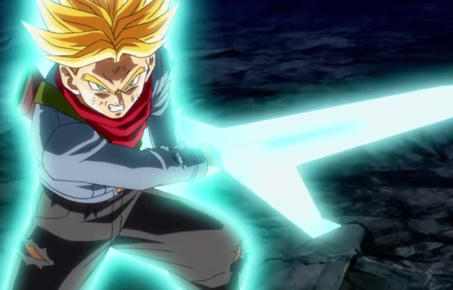 Onde Mirai Trunks conseguiu sua espada em Dragon Ball?