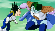 Zarbon prende per i capelli Vegeta