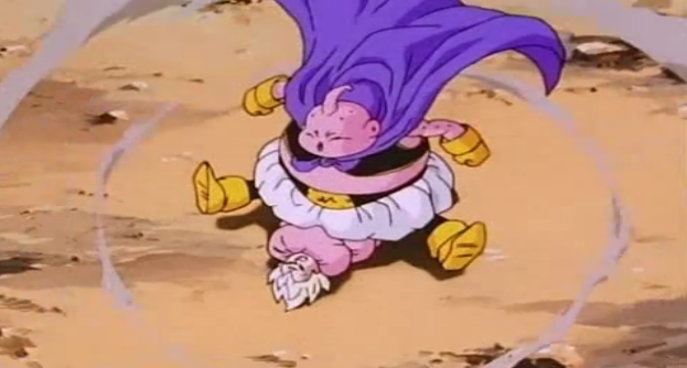 majin boo gordo por goku e vegita