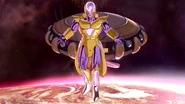 Future Warrior's Elite Suit after transforming into their Turn Golden form in 'Xenoverse 2