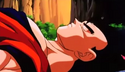 Gohan unconscious