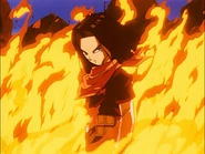 El Androide Número 17 del Infierno aparece en la Tierra.