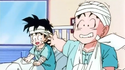 Gohan and Krillin in the hospital