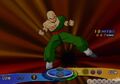 Tien about to use an attack