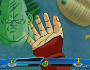 En el ataque Espíritu de los saiyanos de Bardock en Dragon Ball Z: Budokai 3.