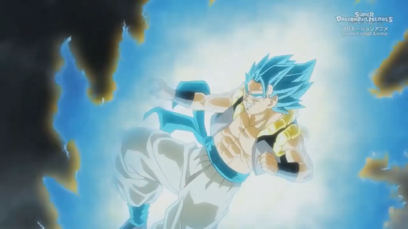 The recent SDBH poster shows Gogeta Blue Evolution. There's a