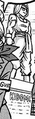 Kidomo's statue in the Dragon Ball Super manga