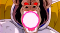 Great ape Vegeta fires the Super Galick Blaster