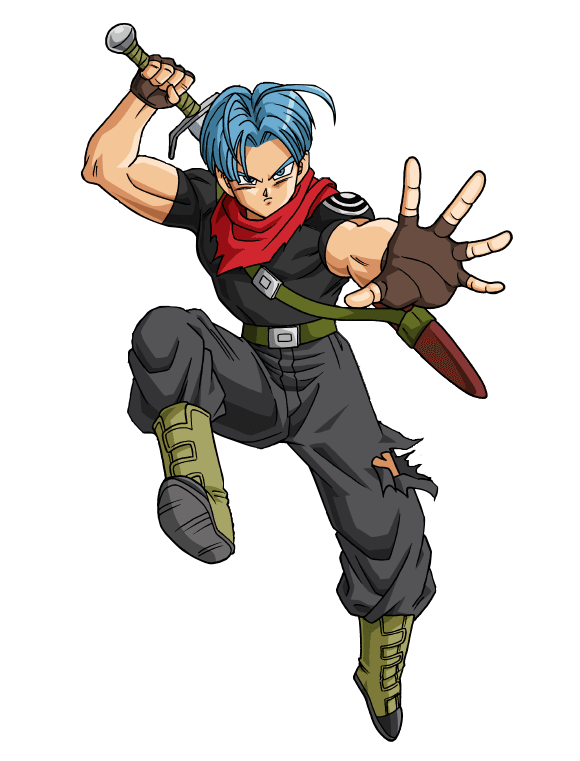 Trunks del Futuro SSJ2  Personajes de dragon ball, Dragones, Dibujos