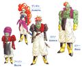 Galaxy Soldiers concept arts featured in Daizenshuu 6